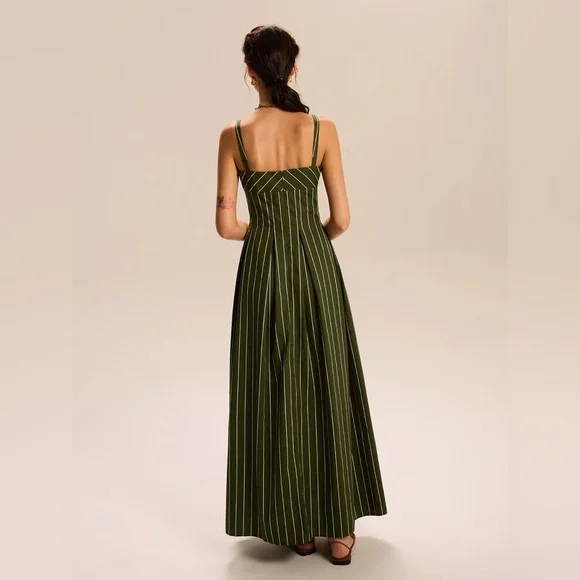 Commense Striped Maxi Dress - Picture 5 of 13